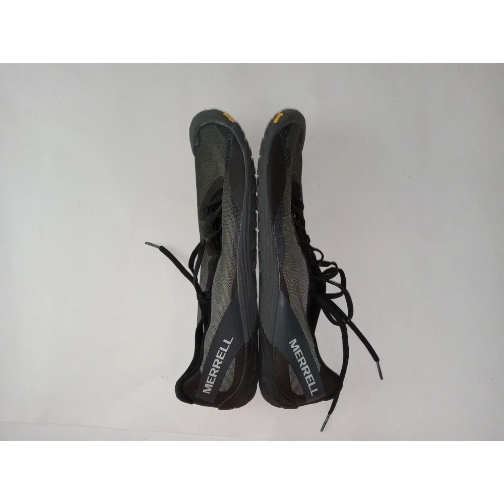 Merrell‎ Men's Gray Vapor Glove 4 Barefoot Trail Running Shoes Size 14